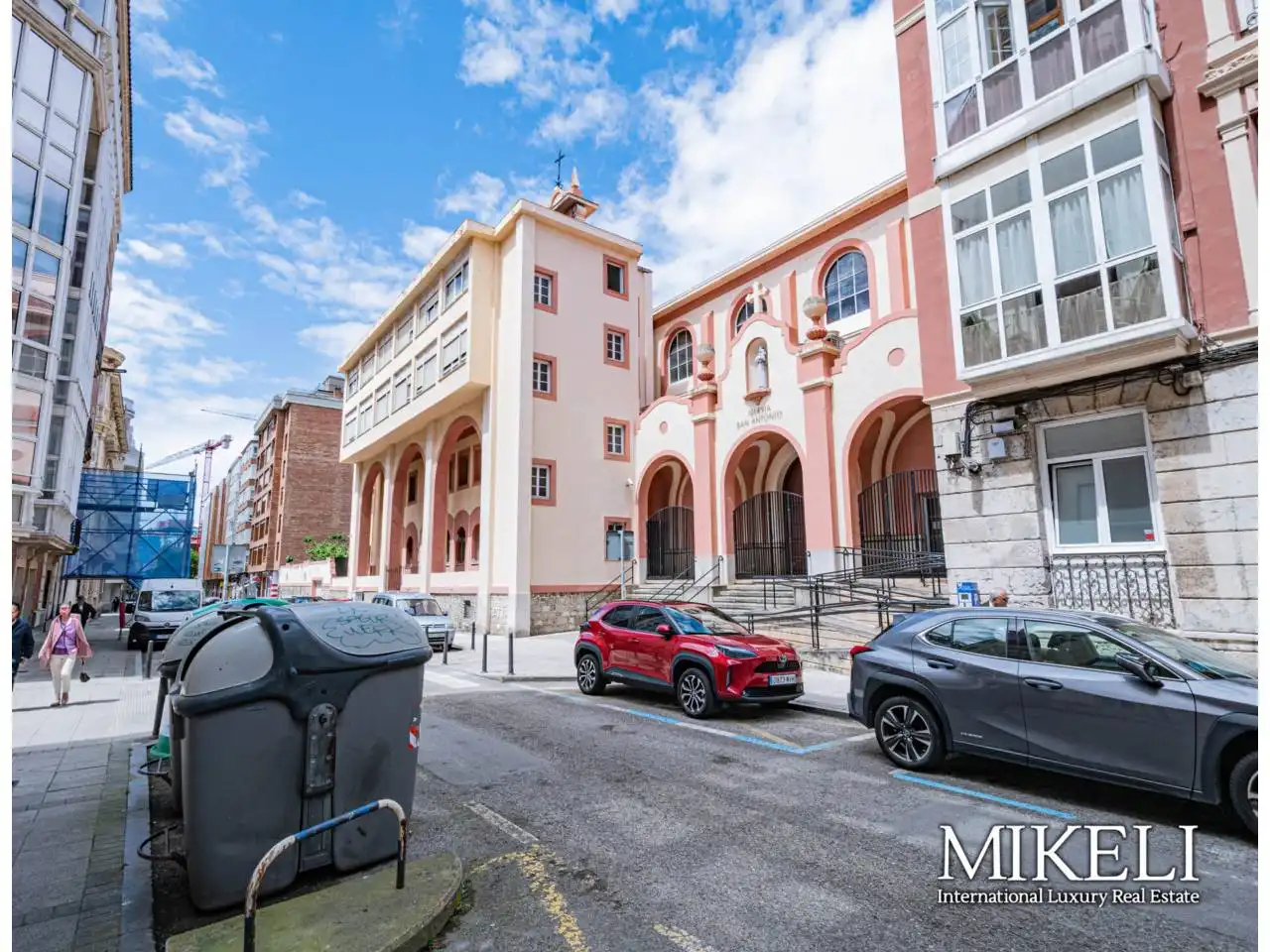 Vista exterior de Pis en venda en Santander amb Calefacció