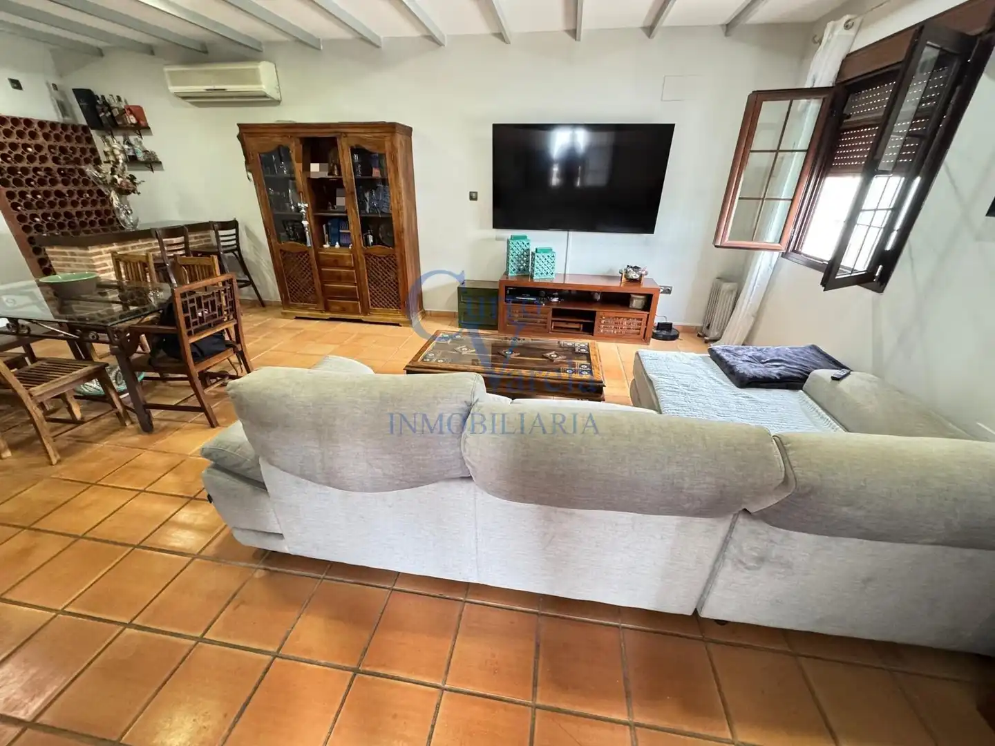 Living room of Country homes for sale in Dos Hermanas  with Air Conditioner, Private garden and Storage room