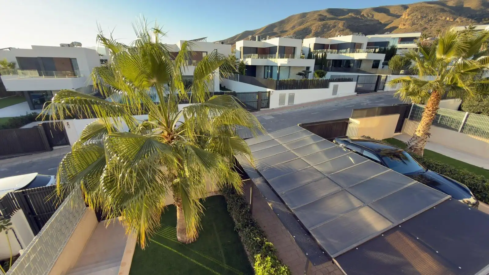 Vista exterior de Casa o chalet de alquiler en Finestrat con Aire acondicionado, Calefacción y Jardín privado