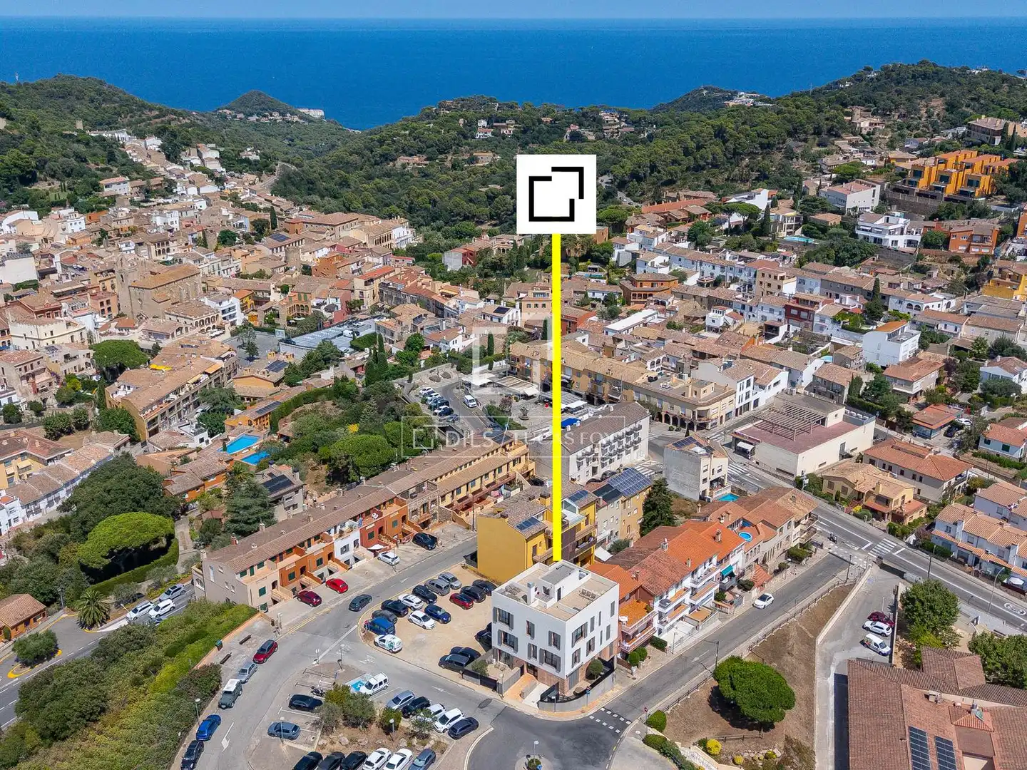 Außenansicht von Wohnung zum Verkauf in Begur mit Klimaanlage, Heizung und Terrasse