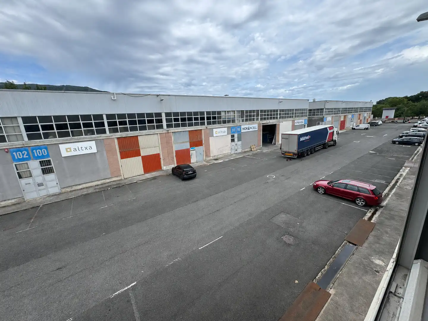 Exterior view of Industrial buildings for sale in Irun 