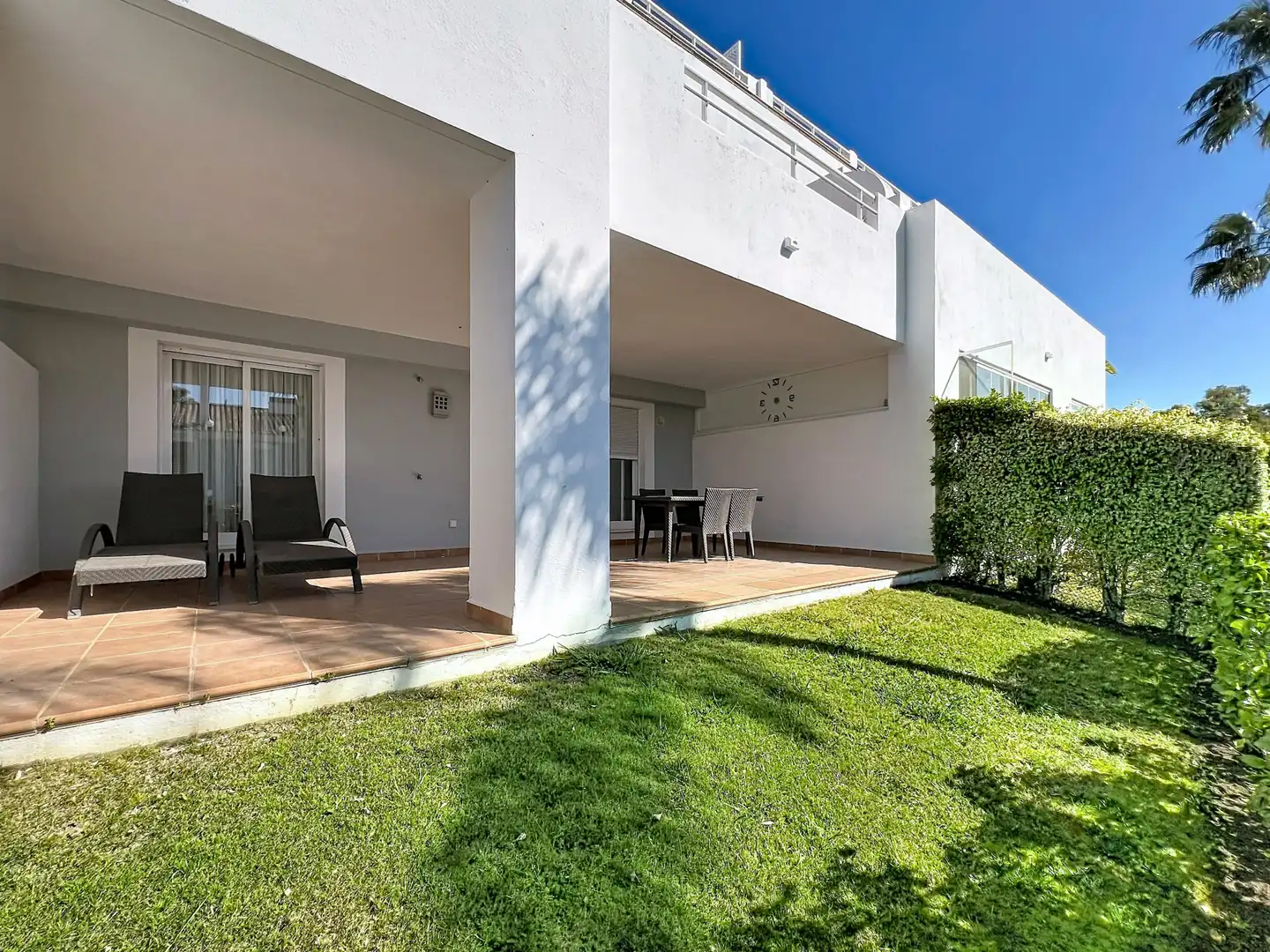 Garden of Ground floor for sale in Estepona  with Air Conditioner, Terrace and Swimming Pool