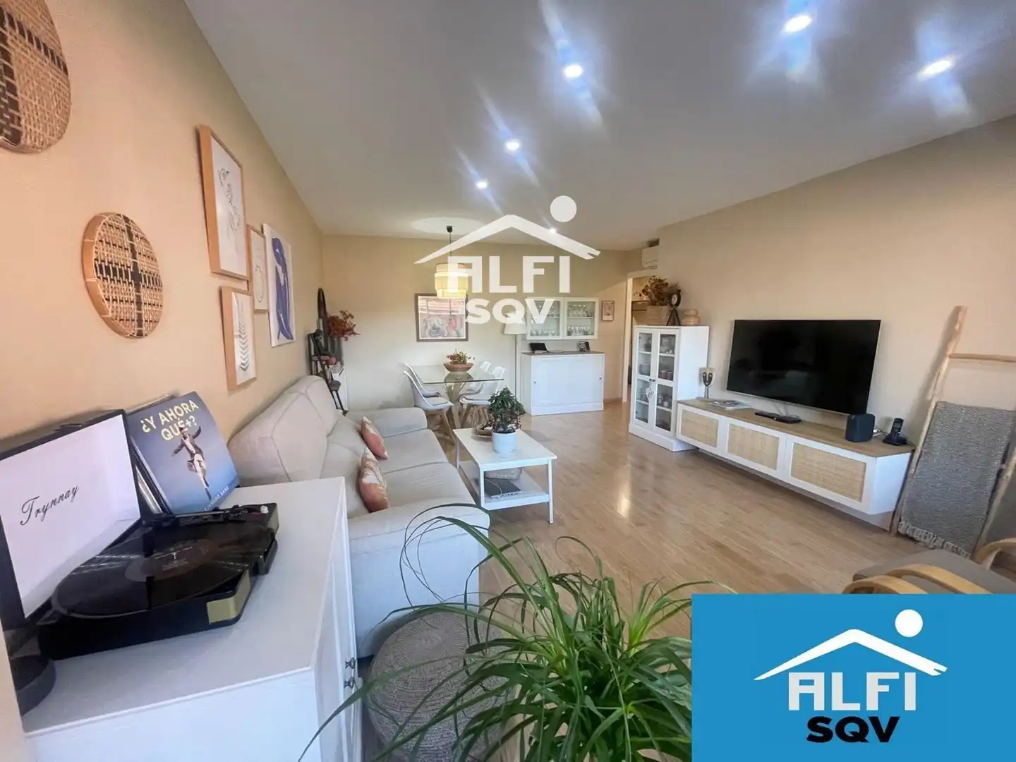 Sala de estar de Piso en venta en Sant Quirze del Vallès con Aire acondicionado, Calefacción y Terraza