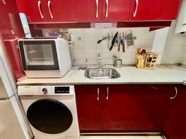 Cocina de Piso de alquiler en Madrid con Aire acondicionado, Calefacción y Amueblado