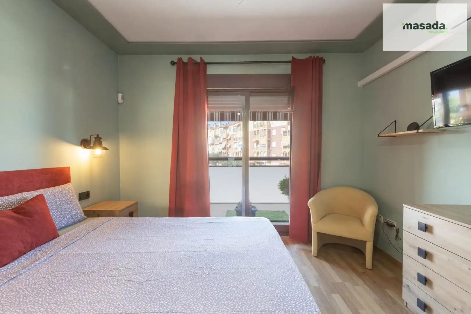 Schlafzimmer von Wohnung zum Verkauf in Gójar mit Klimaanlage, Heizung und Terrasse