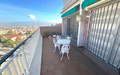 Terrace of Attic for sale in  Barcelona Capital  with Air Conditioner, Heating and Parquet flooring