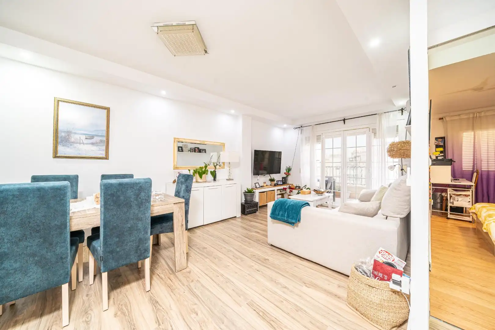 Sala de estar de Piso en venta en  Palma de Mallorca