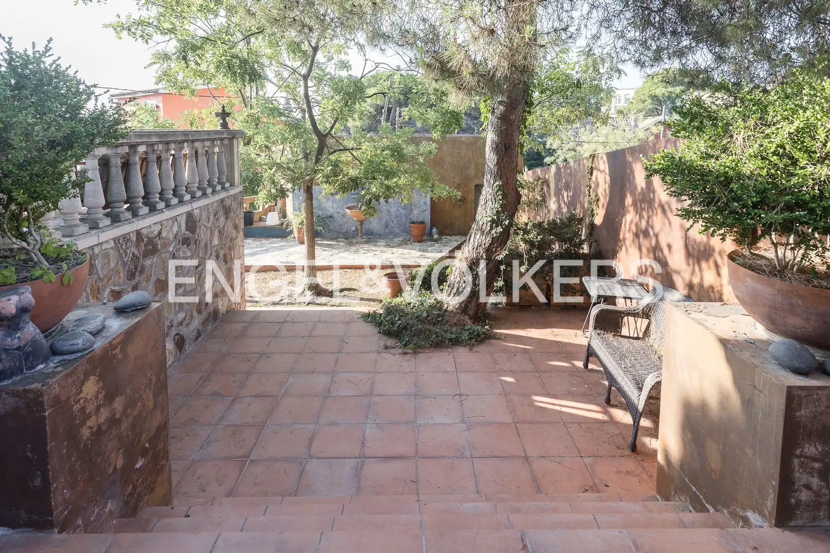 Terrassa de Casa adosada de lloguer en Barcelona amb Aire condicionat, Calefacció i Jardí privat