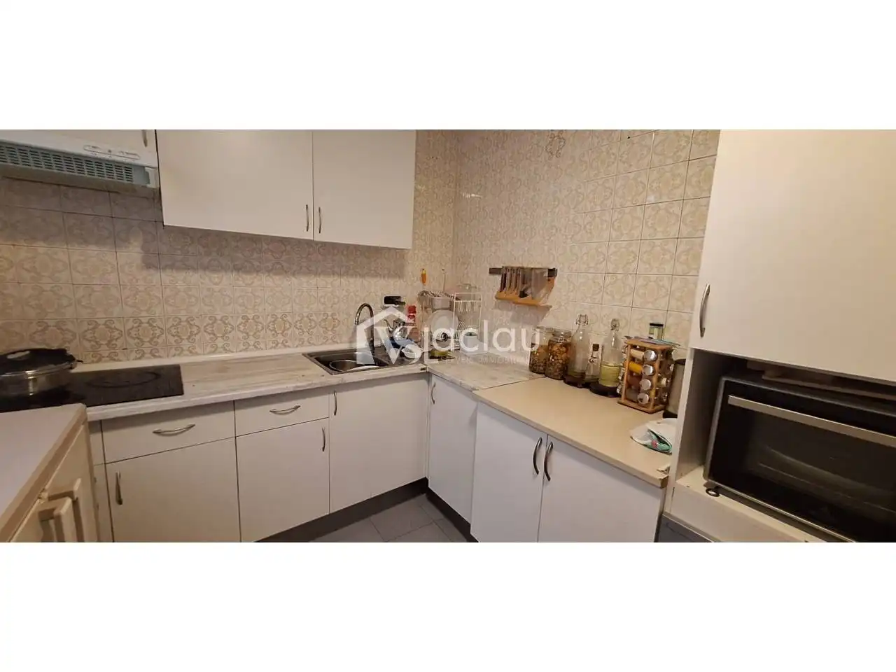 Cocina de Casa o chalet en venta en Olesa de Montserrat con Calefacción, Parquet y Terraza