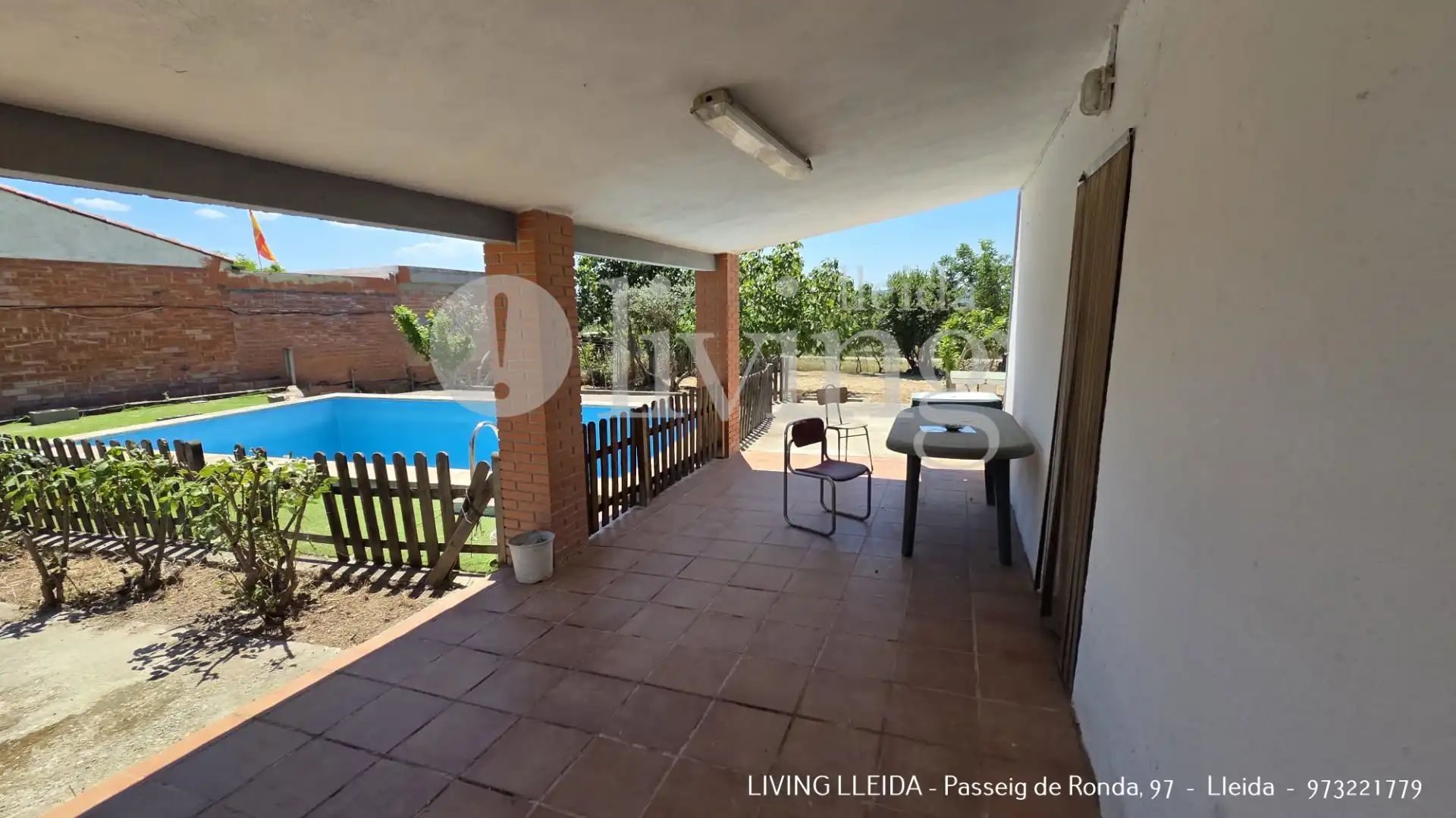 Garden of Houses for sale in Puigverd de Lleida  with Private garden, Swimming Pool and Furnished