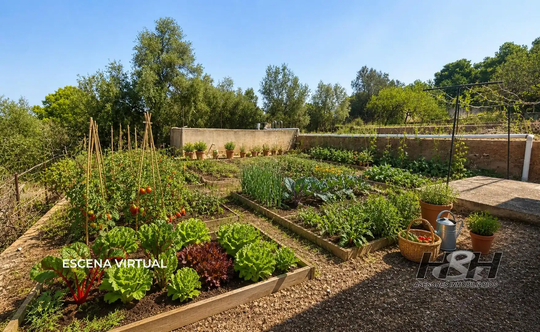 Jardí de Casa o xalet en venda en Godella amb Jardí privat i Terrassa