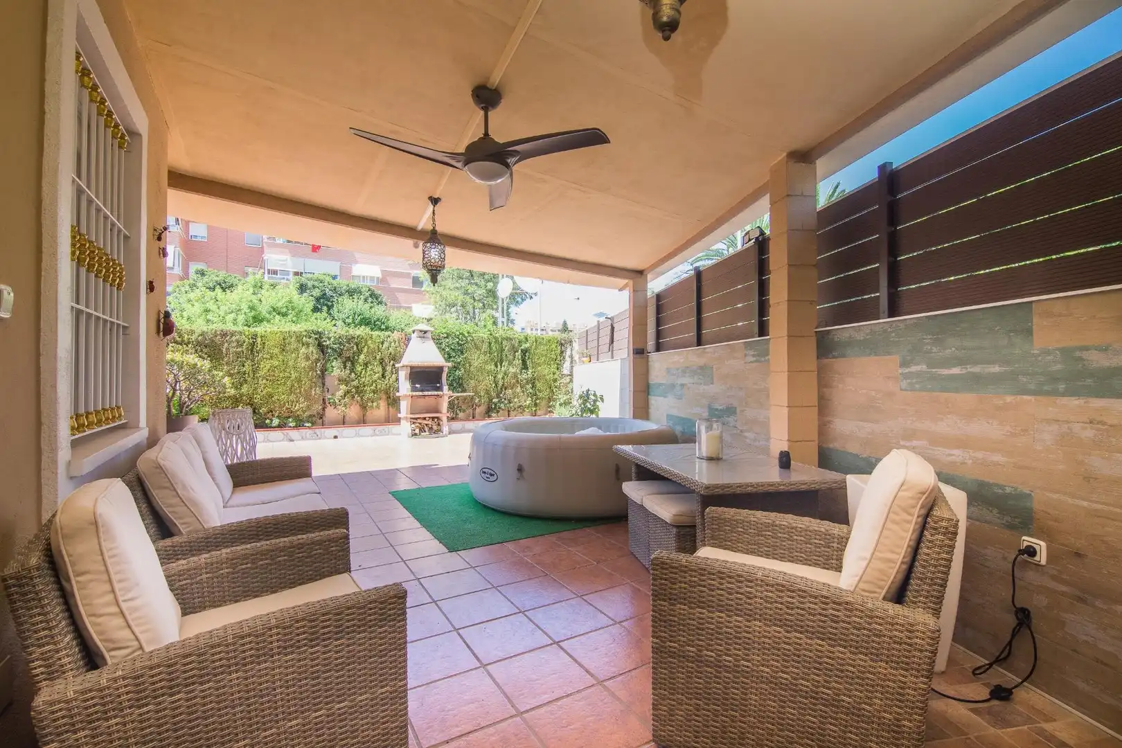 Terrace of Detached homes for sale in Elche / Elx  with Air Conditioner, Heating and Private garden