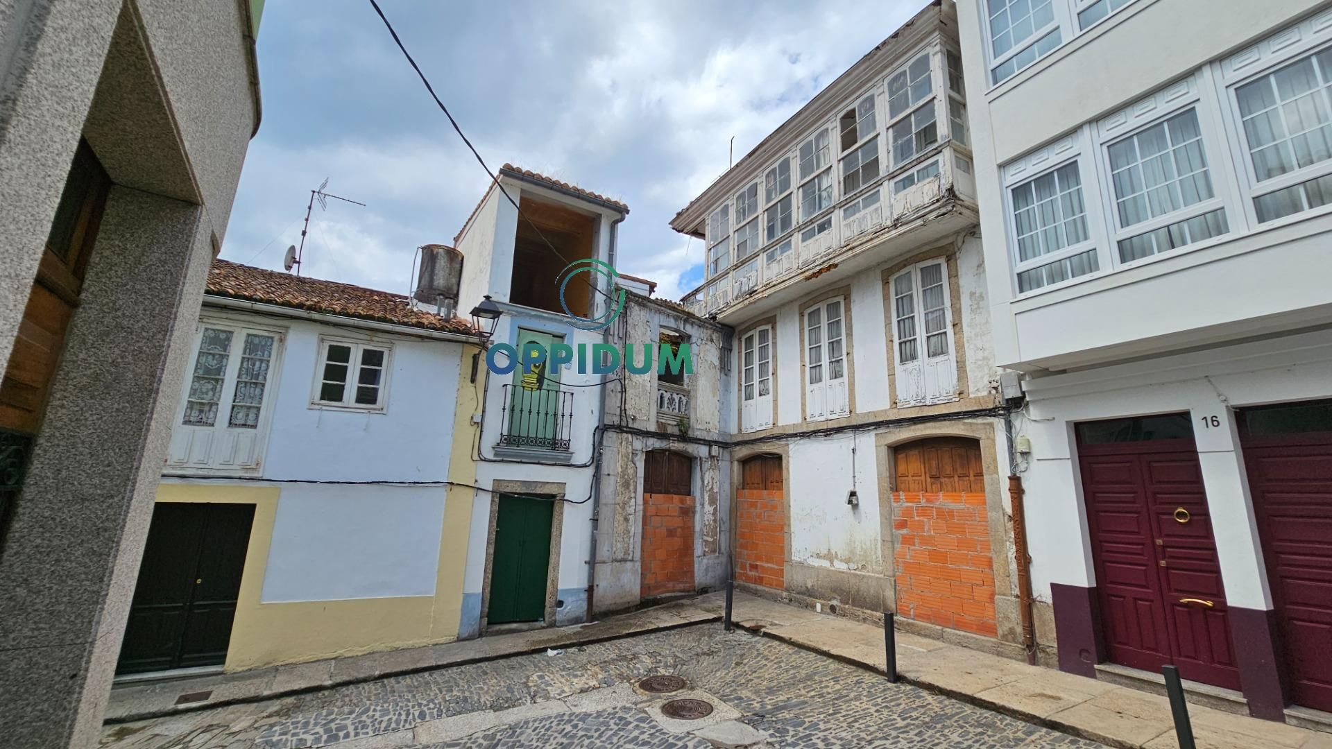 Exterior view of Single-family semi-detached for sale in Betanzos