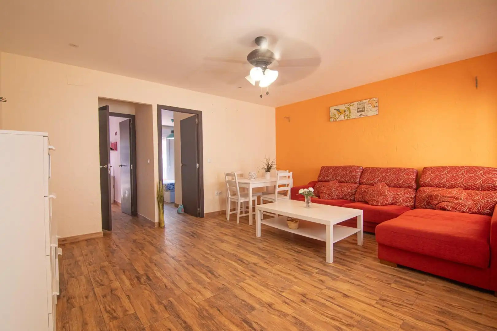 Living room of Flat for sale in Elche / Elx  with Furnished and Balcony
