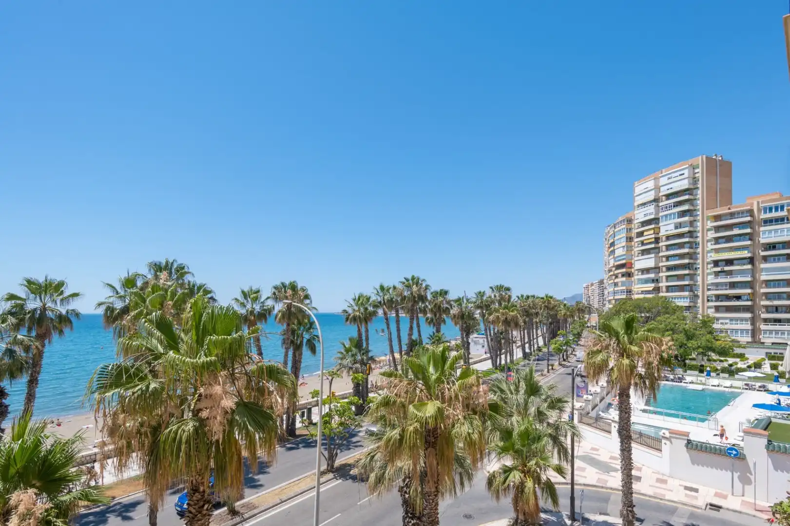 Vista exterior de Piso de alquiler en Málaga con Aire acondicionado y Amueblado