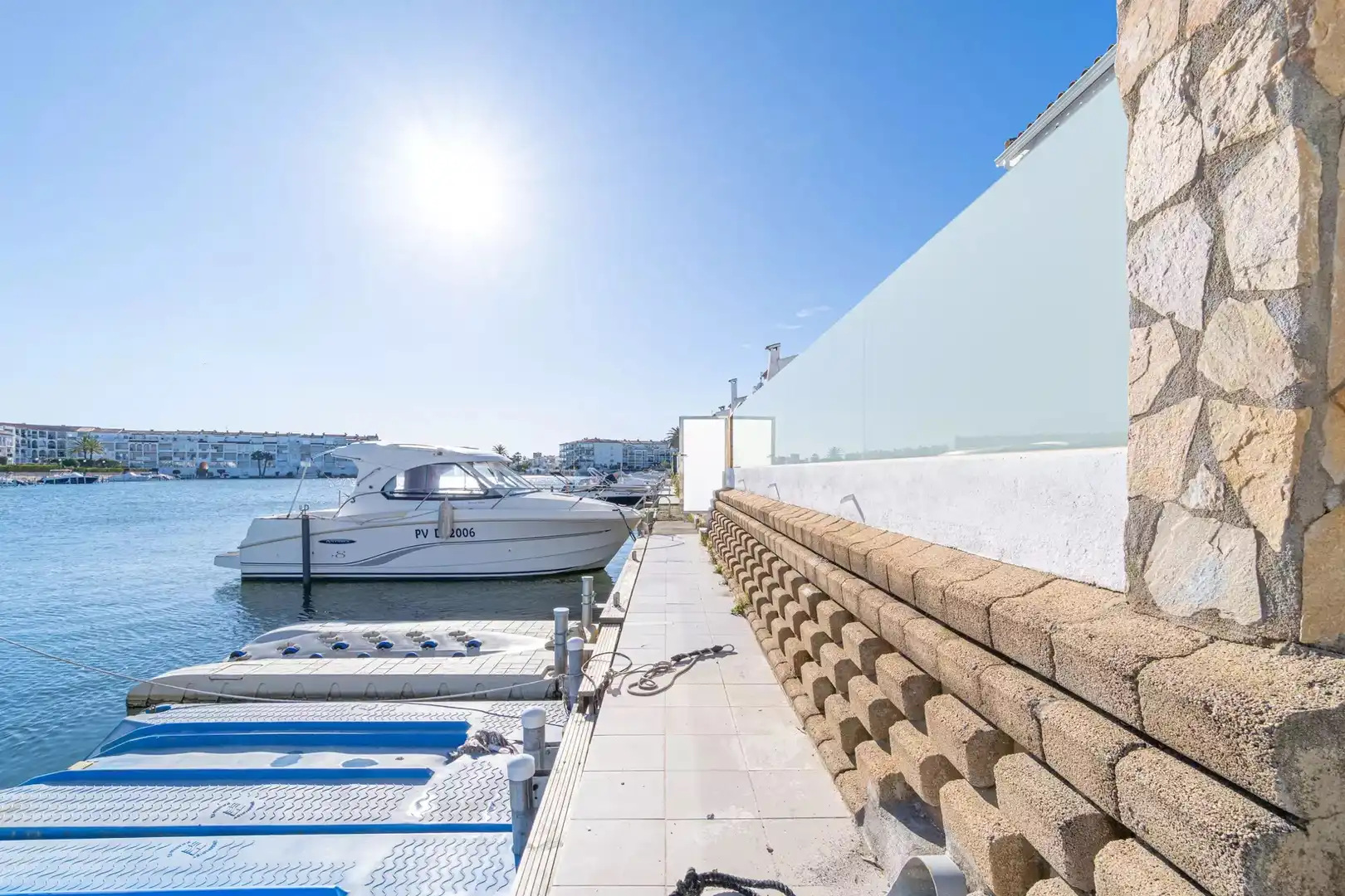 Terrassa de Casa o xalet en venda en Empuriabrava amb Aire condicionat, Terrassa i Piscina