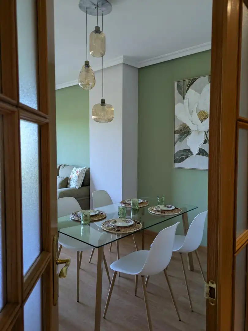 Dining room of Flat for rent in Cáceres  with Heating, Terrace and Storage room