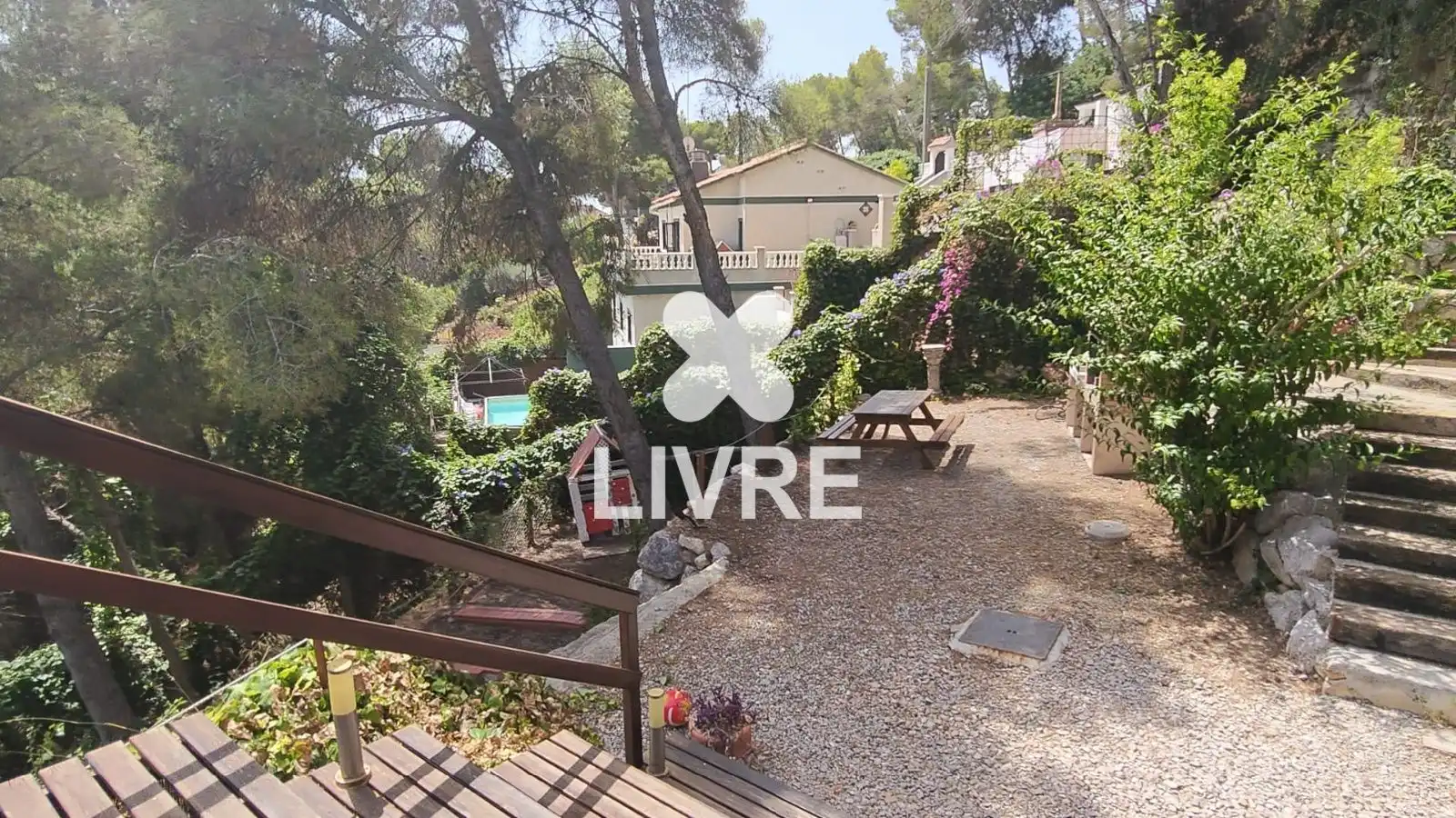 Jardín de Casa o chalet en venta en Cunit con Aire acondicionado, Calefacción y Piscina