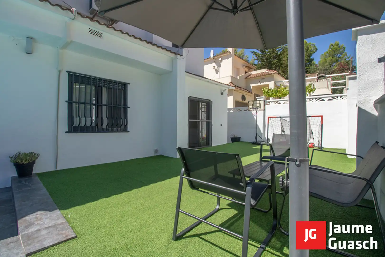 Terrace of Detached homes for sale in La Pobla de Montornès    with Heating, Private garden and Parquet flooring