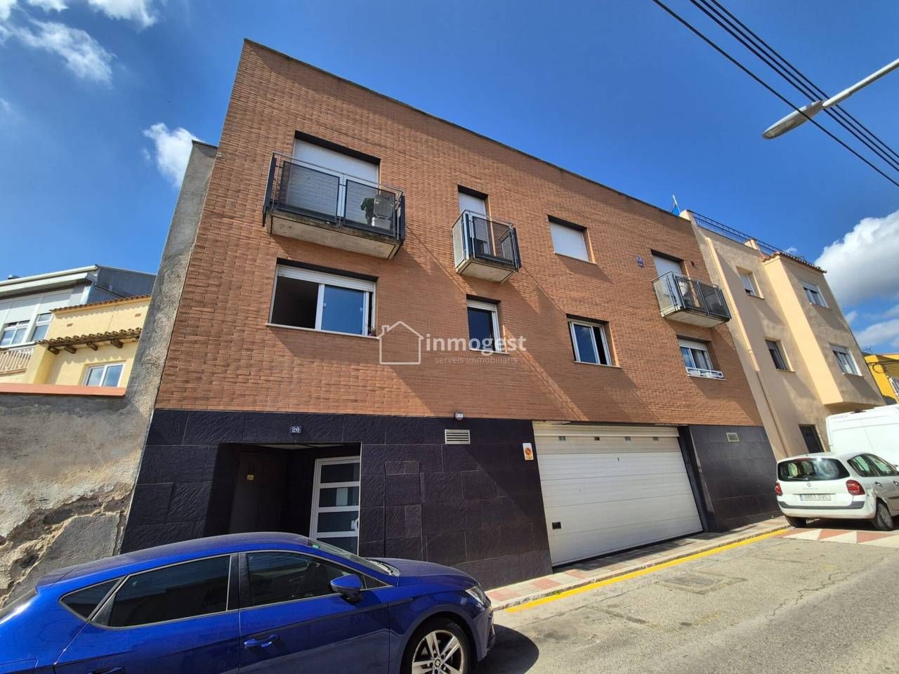 Exterior view of Flat for sale in Llagostera  with Heating and Parquet flooring