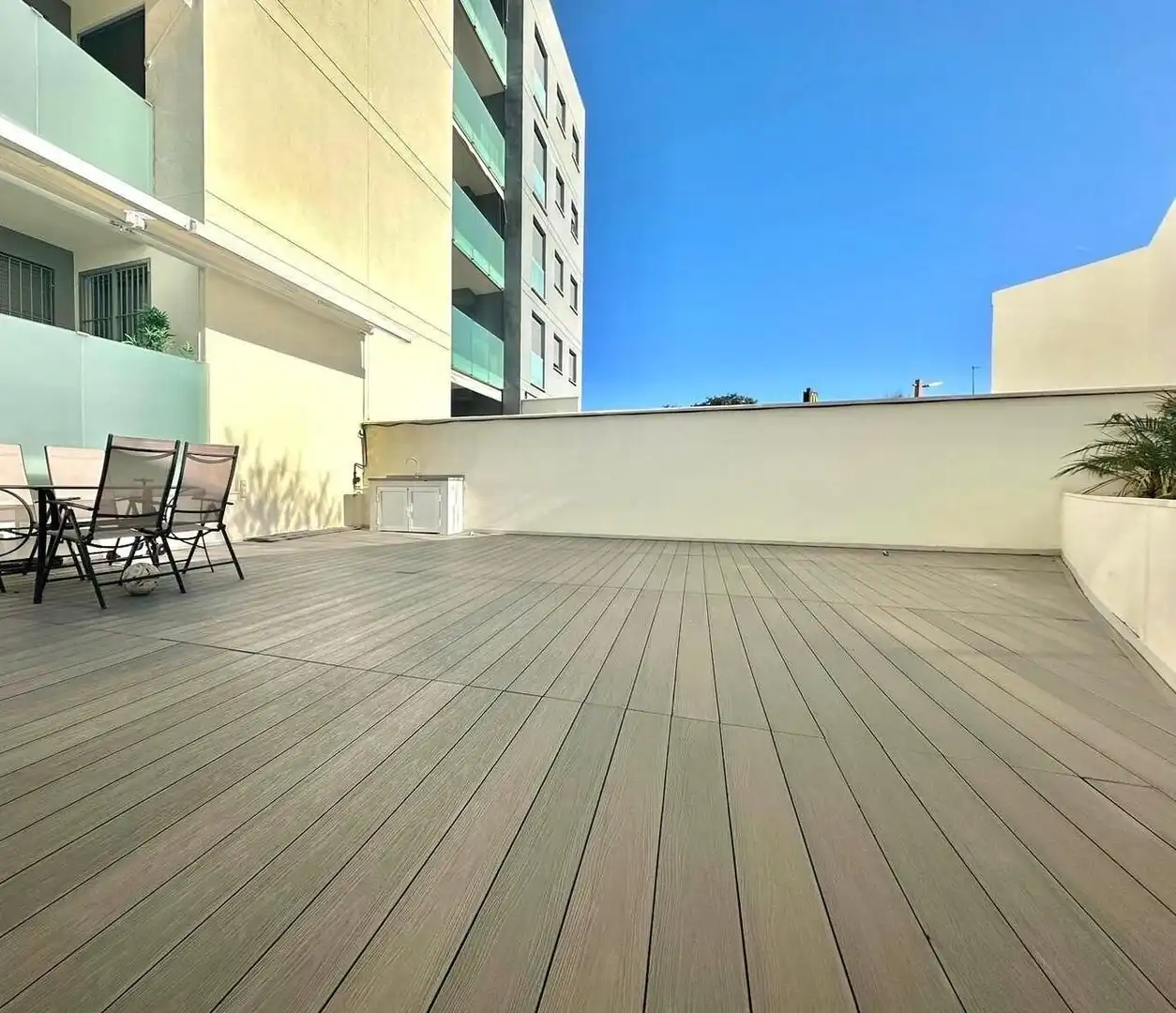 Terrace of Flat for rent in Jerez de la Frontera  with Air Conditioner, Heating and Parquet flooring