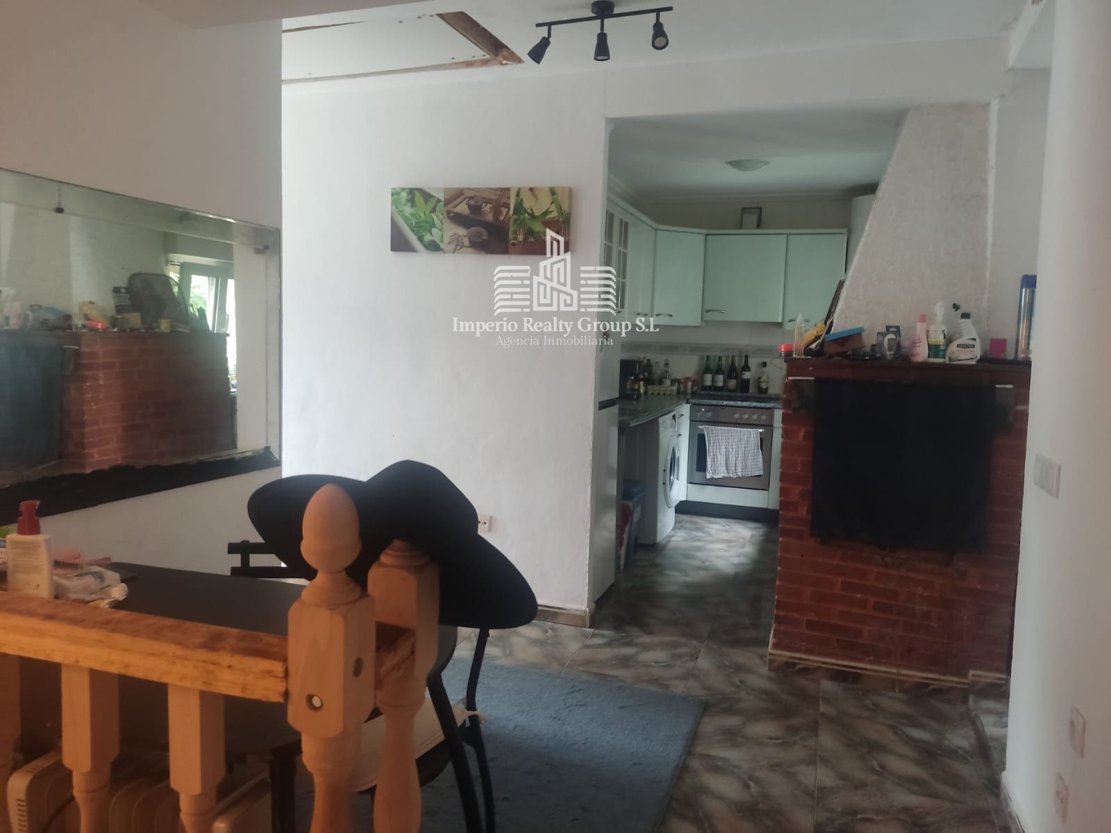 Cuina de Casa o xalet en venda en Langreo amb Moblat