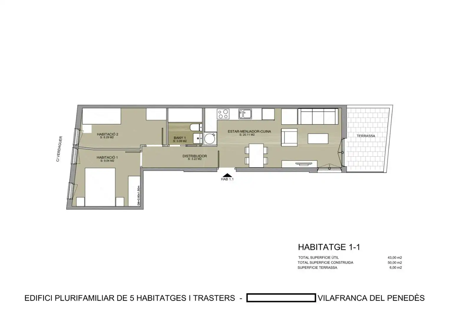 Planta baja en venta en Vilafranca del Penedès con Aire acondicionado, Calefacción y Terraza