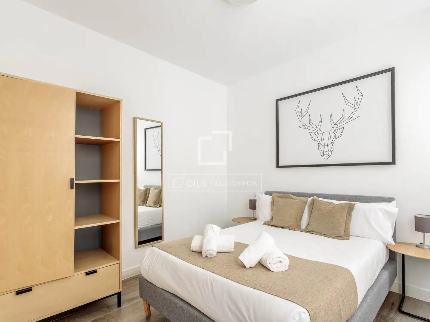 Bedroom of Flat for rent in Torredonjimeno  with Air Conditioner, Heating and Furnished