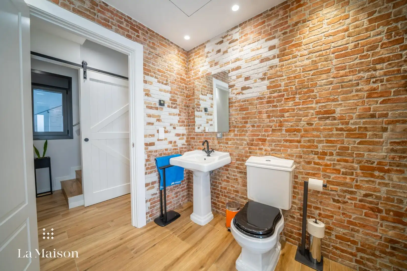 Baño de Casa o chalet en venta en Caldes d'Estrac con Aire acondicionado, Calefacción y Jardín privado