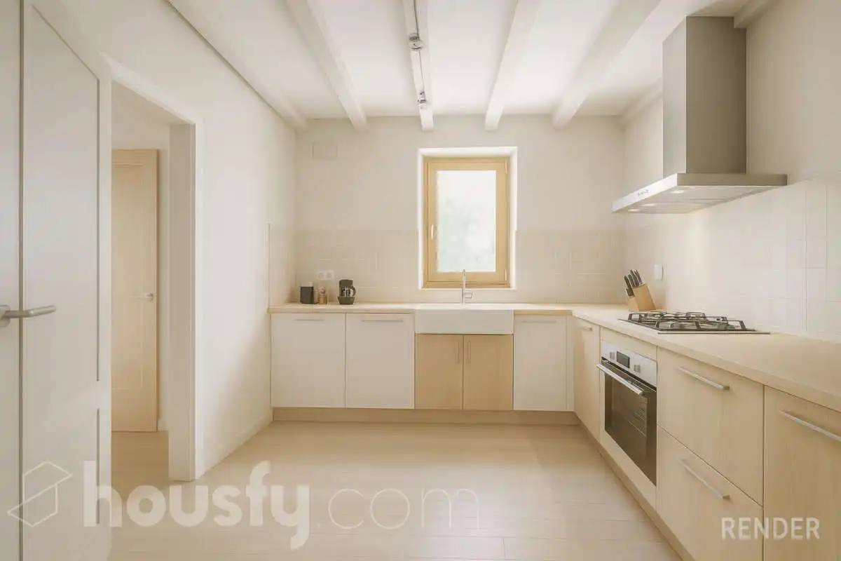 Cocina de Casa o chalet en venta en Font-rubí con Calefacción, Jardín privado y Terraza