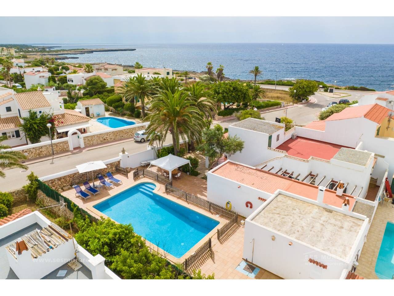 Piscina de Casa o xalet en venda en Ciutadella de Menorca amb Jardí privat i Piscina