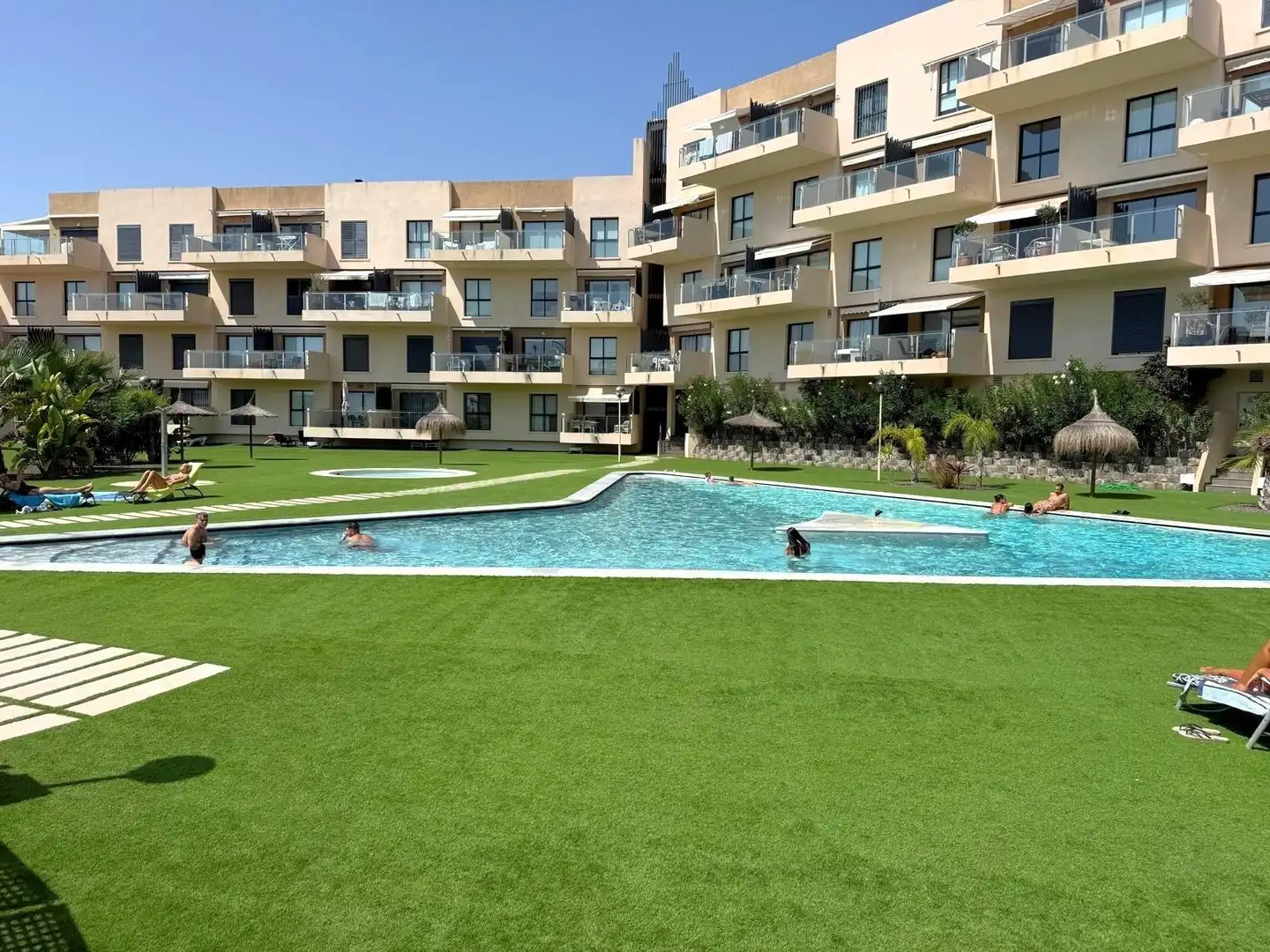 Swimming pool of Ground floor for sale in Orihuela Costa