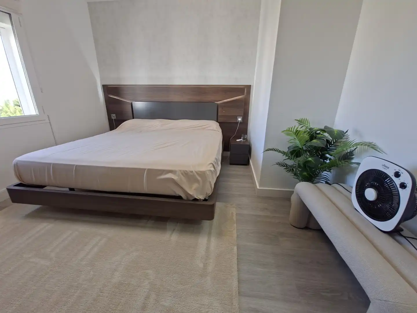 Bedroom of Flat for sale in Maó - Mahón  with Air Conditioner, Furnished and Balcony