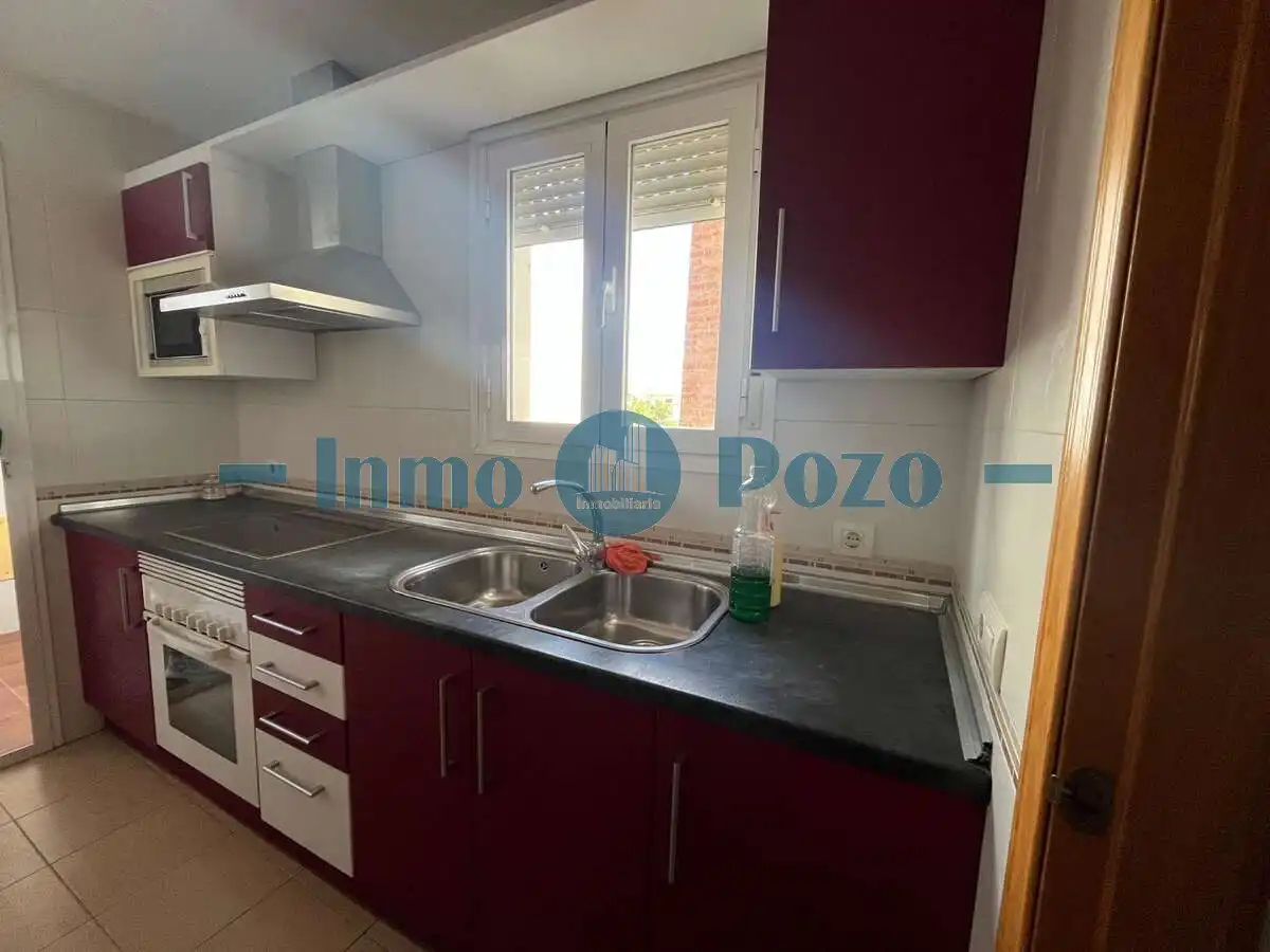 Kitchen of Flat for sale in Almendralejo  with Air Conditioner, Heating and Storage room