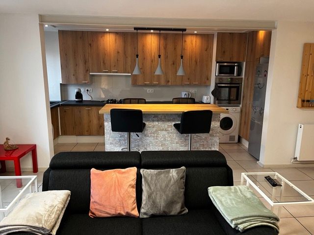 Kitchen of Flat to rent in  Huelva Capital  with Furnished and Pets allowed