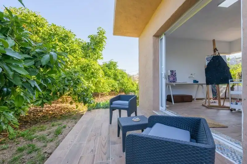 Terraza de Casa o chalet en venta en Arafo con Aire acondicionado, Jardín privado y Piscina