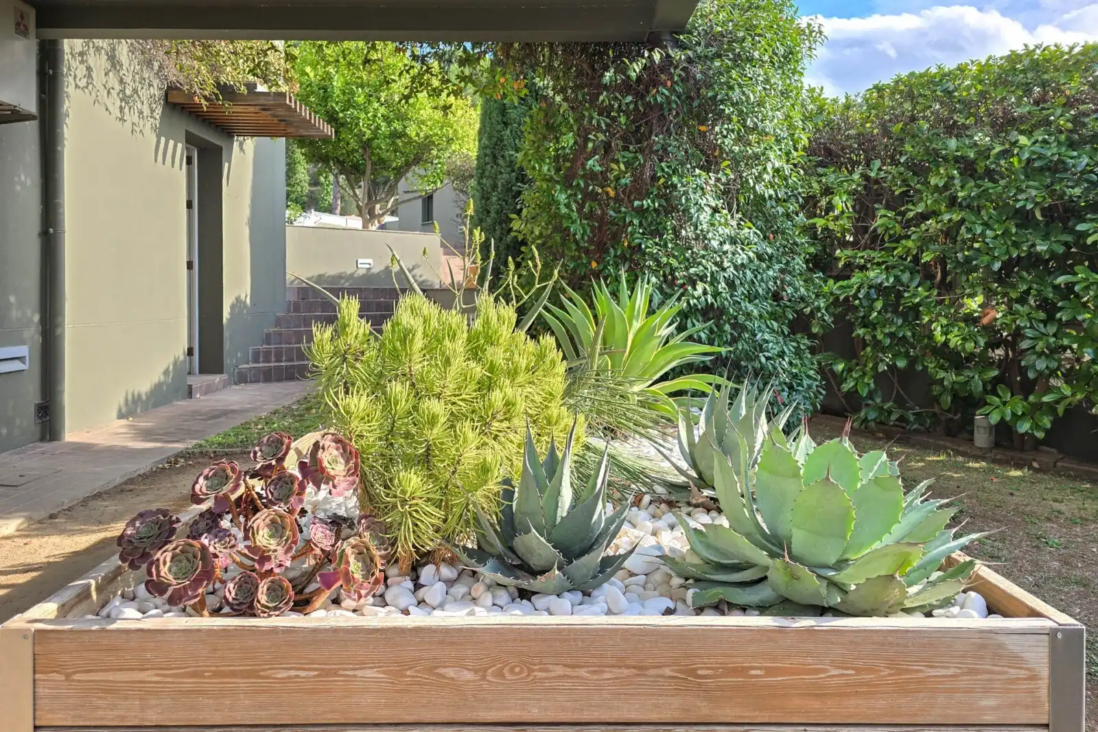 Jardín de Casa o chalet en venta en La Jonquera con Aire acondicionado, Calefacción y Jardín privado