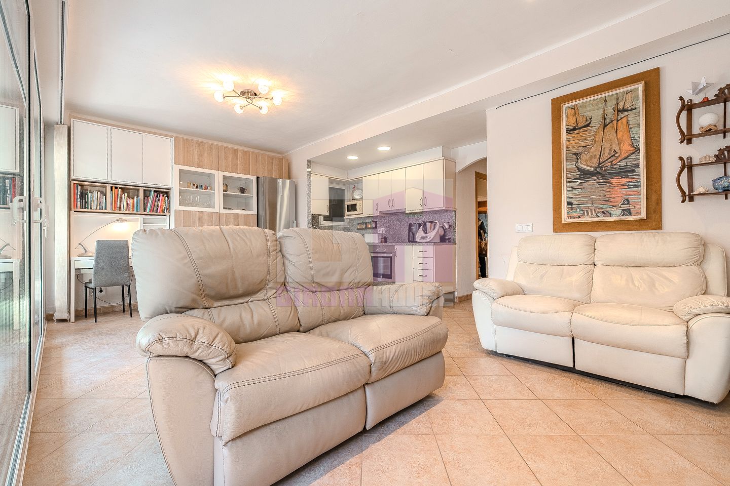 Sala d'estar de Apartament en venda en Tossa de Mar amb Aire condicionat, Calefacció i Terrassa