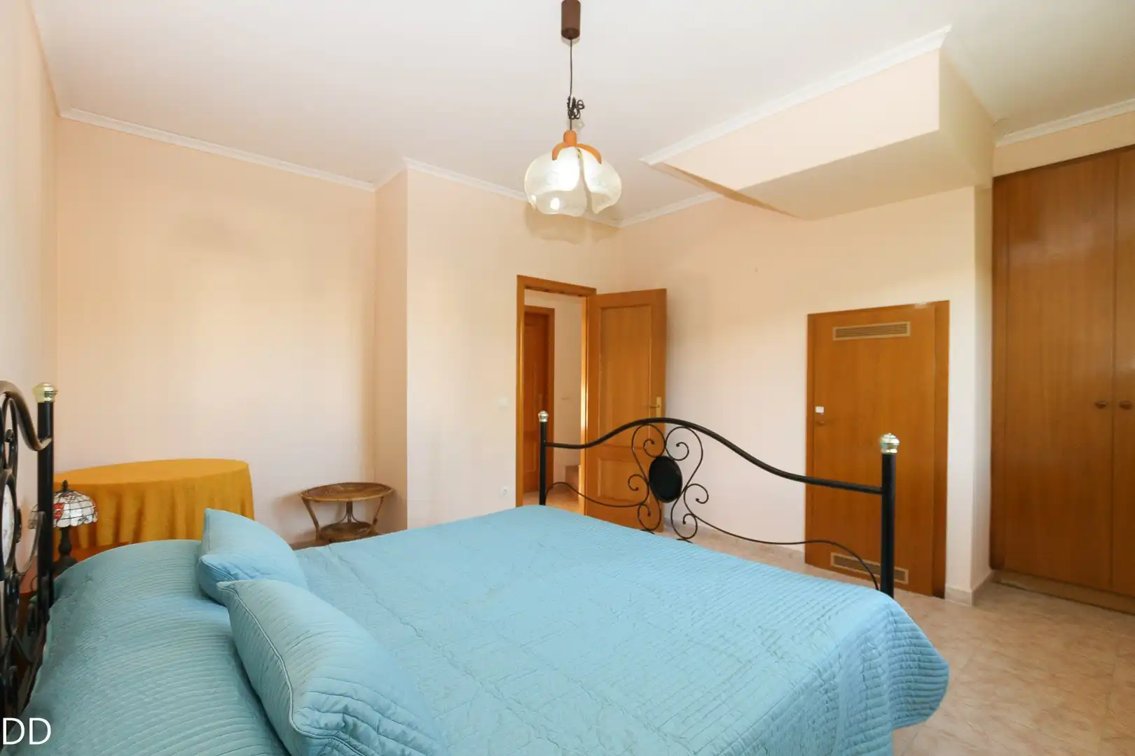Dormitori de Apartament de lloguer en Dénia amb Jardí privat, Terrassa i Piscina