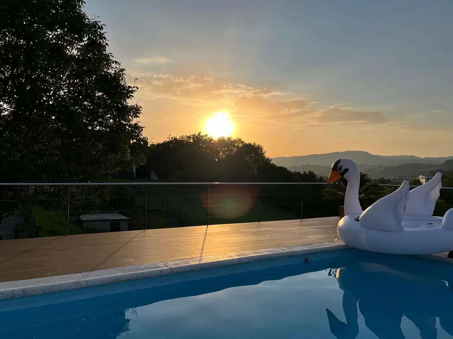 Swimming pool of Houses for sale in Lasarte-Oria  with Heating, Private garden and Terrace