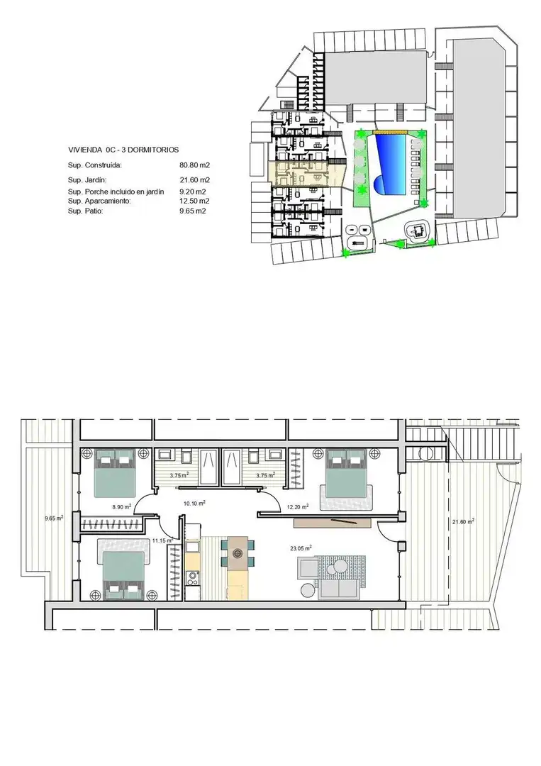 Apartament amb terrassa en venda a Roldán, imagen 26