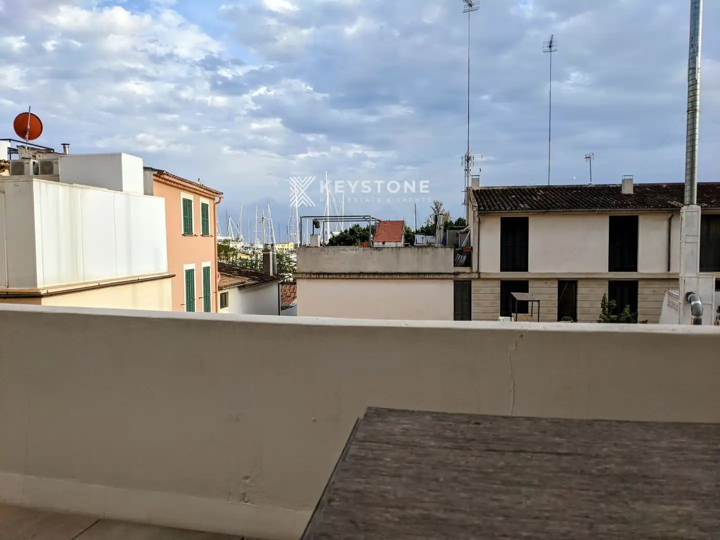 Terraza de Piso de alquiler en  Palma de Mallorca con Aire acondicionado, Terraza y Amueblado