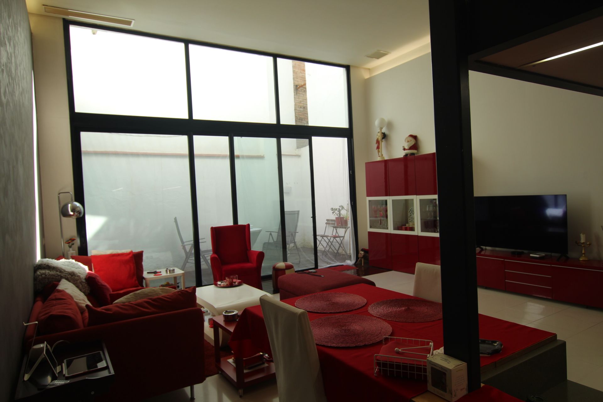 Sala d'estar de Estudi en venda en  Barcelona Capital amb Calefacció