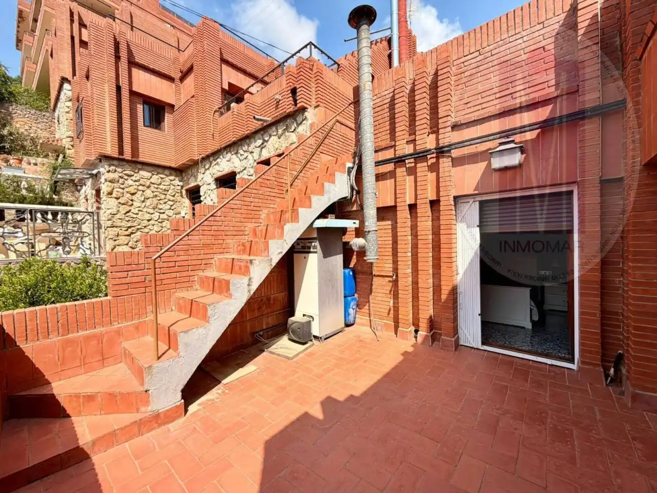Vista exterior de Casa adosada en venta en Sitges con Aire acondicionado, Calefacción y Jardín privado