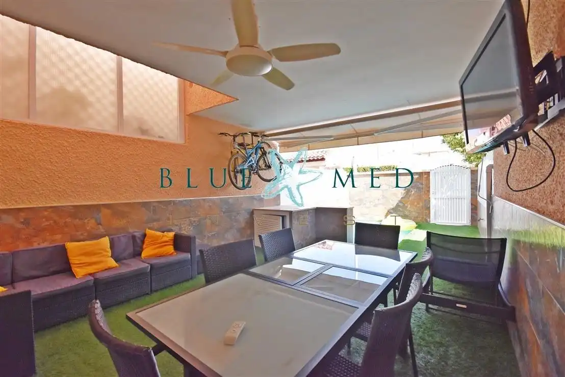 Garden of Duplexes for sale in Mazarrón  with Air Conditioner, Heating and Terrace