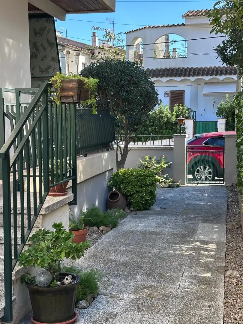 Exterior view of Ground floor for sale in Calafell  with Private garden and Terrace