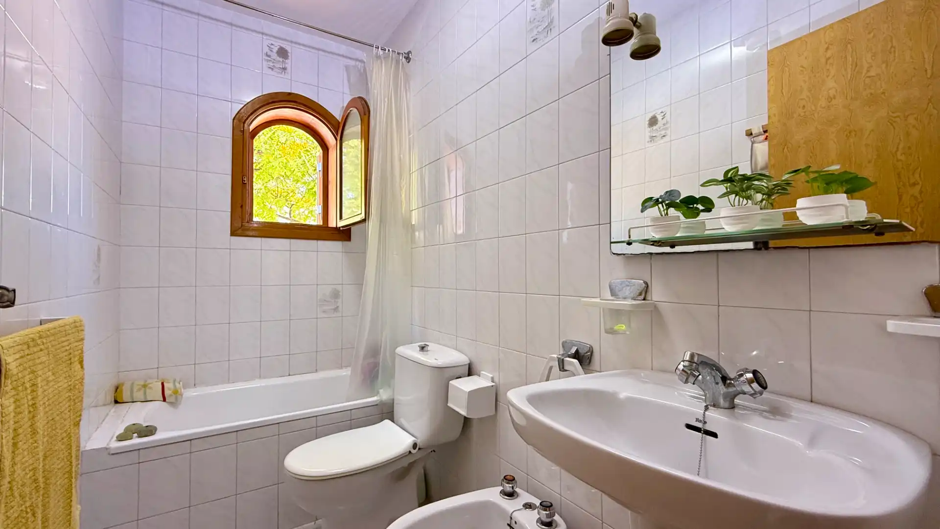 Badezimmer von Wohnung zum Verkauf in Mazarrón mit Abstellraum, Möbliert und Balkon