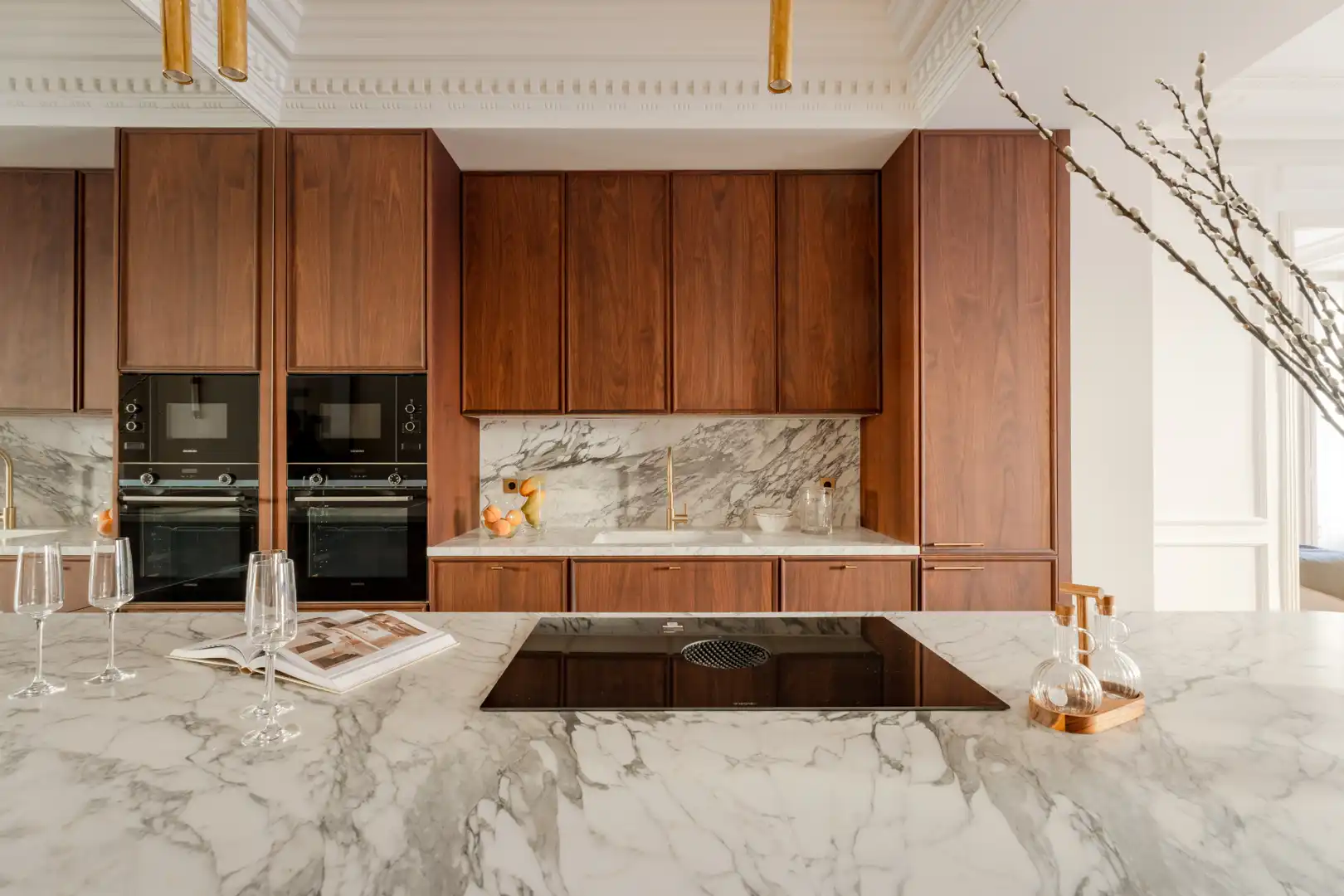 Kitchen of Flat for sale in Madrid  with Air Conditioner, Heating and Parquet flooring
