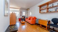 Living room of Flat for sale in  Barcelona Capital  with Heating, Furnished and Balcony