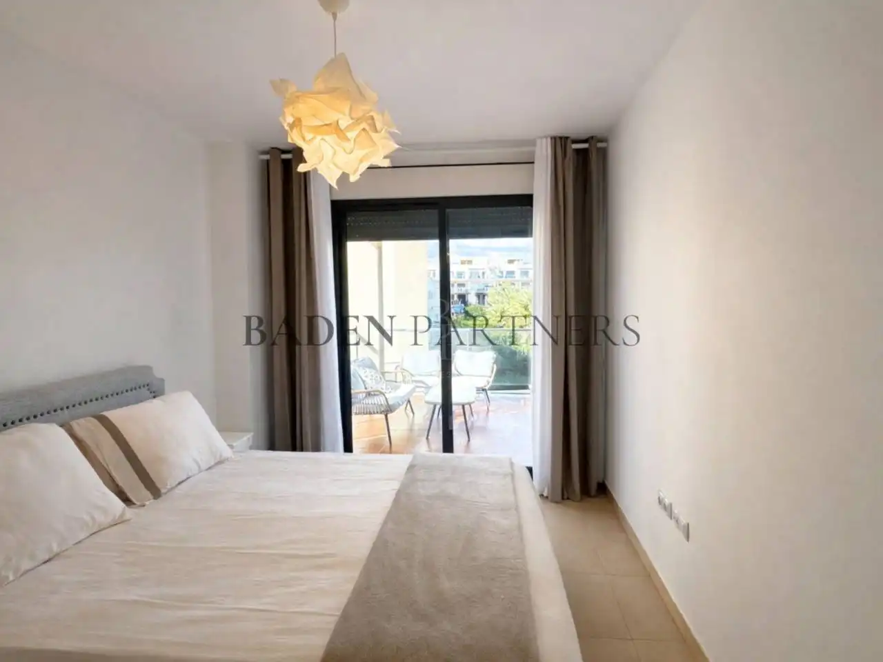 Schlafzimmer von Wohnung zum Verkauf in San Jorge / Sant Jordi mit Klimaanlage, Terrasse und Abstellraum